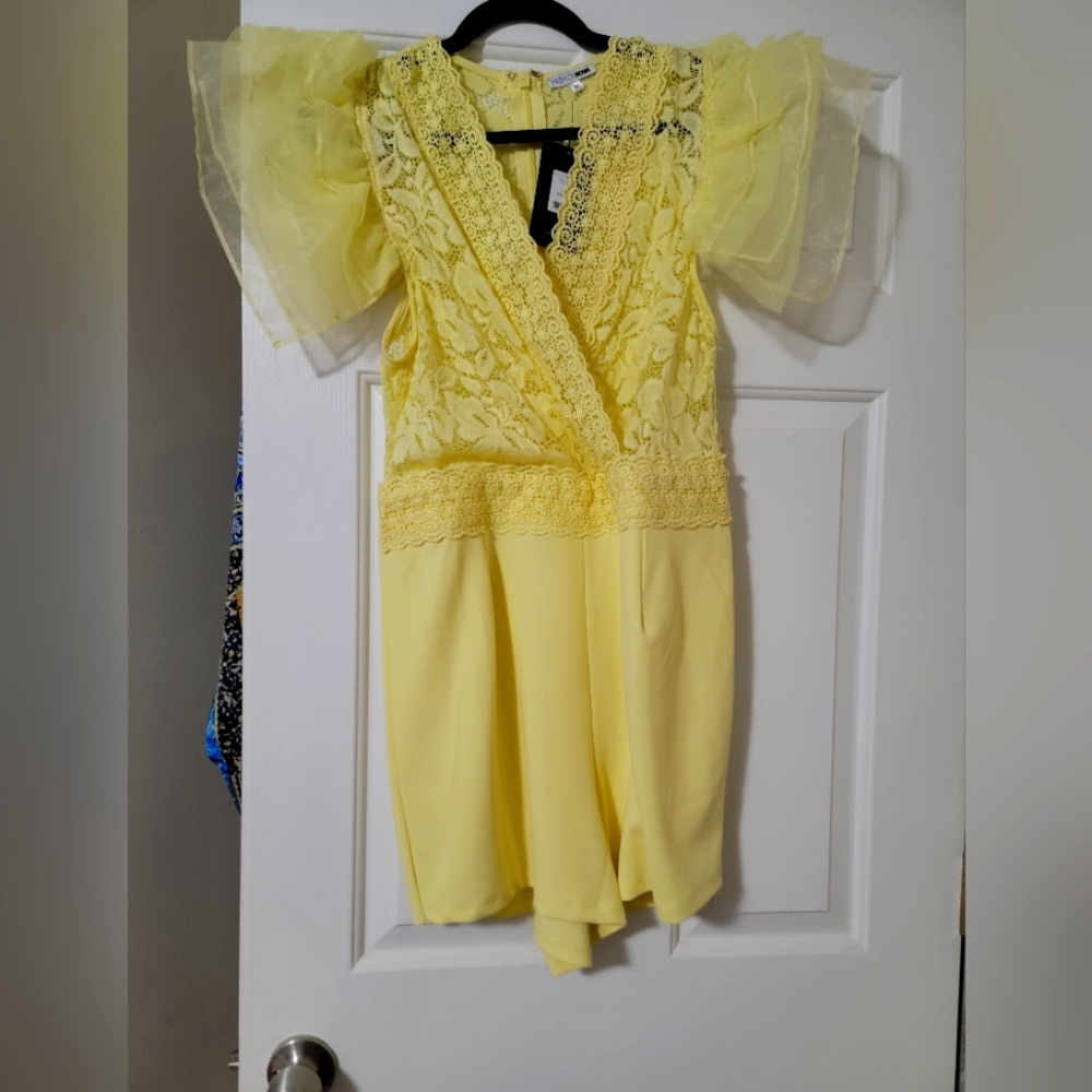 Dressy short romper